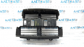 Radiator deflector blinds assembly Ford Mustang mk6 18-rest 2.3T with motor, broken mount