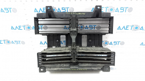 Radiator deflector blinds assembly Ford Mustang mk6 18-rest 2.3T with motor, broken mount