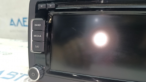 Tape recorder monitor radio VW Jetta 11-18 USA hybrid 6 buttons, scratches
