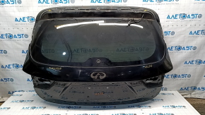 Trunk door bare with glass Infiniti JX35 QX60 16-rest, black KH3