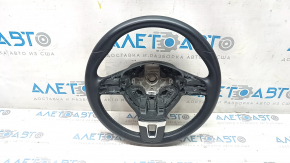 Naked steering wheel VW Jetta 15-18 USA leather black, scratches