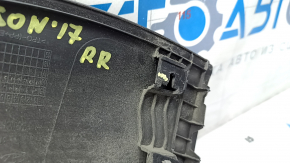 Rear right wing arch trim Hyundai Tucson 16-21 structure, scratches, broken fastening
