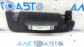 Right visor Ford Mustang mk6 15- coupe black, without hook, scratches