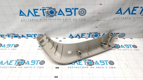 Left trunk door trim Infiniti JX35 QX60 13 - gray, plastic turned white
