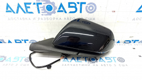 Side mirror left Ford Mustang mk6 15- 3 pins, black