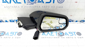 Side mirror right Ford Mustang mk6 15- 3 pins, black