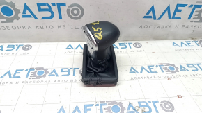 Gear knob Audi Q5 8R 12-17 black leather scratches