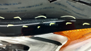 Front left headlight complete Ford Edge 19- BI-LED, sand, scratches, chips