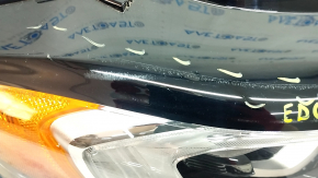 Front right headlight complete Ford Edge 19- BI-LED, sand, scratches, chips