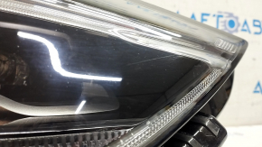 Front right headlight complete Ford Edge 19- BI-LED, sand, scratches, chips