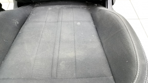 Driver's seat Ford Mustang mk6 15- without airbag, electric + mechanical, coupe, black, cloth, shot, for dry cleaning
