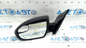 Side mirror left Hyundai Tucson 16-18 prerest 5 pins, black
