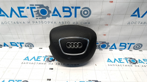 Airbag in steering wheel driver Audi Q5 8R 13-17 black, scratch