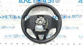 Naked steering wheel Hyundai Tucson 16-18 rubber, scuffs, needs cleaning, bumps