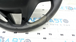 Naked steering wheel Hyundai Tucson 16-18 rubber, scuffs, needs cleaning, bumps