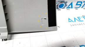 Rear ceiling trim Audi Q5 8R 09-17 plastic gray, needs cleaning, broken mount