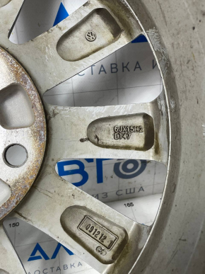 Wheel disk R15x6JX15 VW Jetta 11-18 USA paint peeled off, small curb