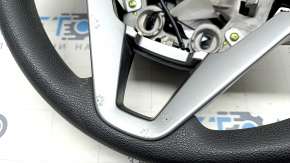 Naked steering wheel Hyundai Tucson 16-18 rubber, scuffs, needs cleaning, bumps