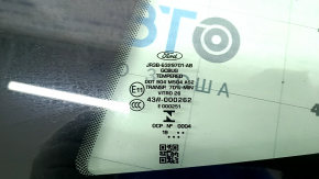 Window blind glass rear left Ford Mustang mk6 15- coupe, scratch on glass, torn seal