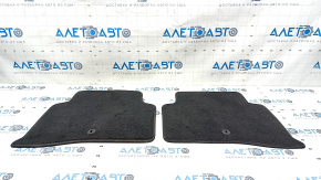 Set of floor mats Hyundai Tucson 16-18 cloth black, for cleaning