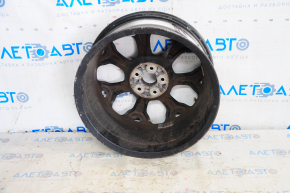 Wheel disk R17x7J Fiat 500L 14-type 1, black, light curb