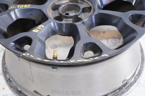 Wheel disk R17x7J Fiat 500L 14-type 1, black, light curb