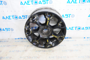 Wheel disk R17x7J Fiat 500L 14-type 1, black, scratches