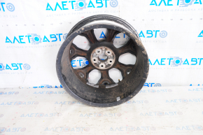 Wheel disk R17x7J Fiat 500L 14-type 1, black, scratches