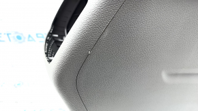 Central console armrest Hyundai Tucson 16-18 leather gray, scratches, broken mount