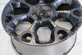 Wheel disk R17x7J Fiat 500L 14-type 1, black, curb