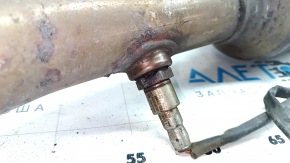 Intake pipe with catalytic converter VW Jetta 13-16 USA 1.4T hybrid edges on lambdas are torn off