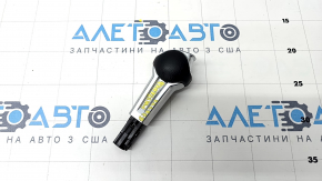 Gear knob Ford Mustang mk6 15 - leather black, scratches