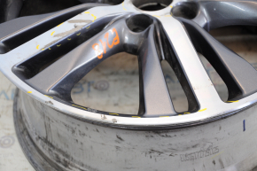 Wheel disk R18x7.5J 5*114.3 Infiniti JX35 QX60 16-rest, light curb, scratches, peeling varnish