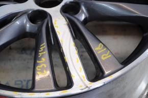 Wheel disk R18x7.5J 5*114.3 Infiniti JX35 QX60 16-rest, light curb, scratches, peeling varnish