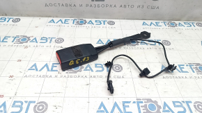 Driver's seat belt latch Audi Q5 8R 09-17 black with sensor