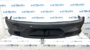 Rear bumper bare Ford Mustang mk6 18 - for parking sensors, black, scratch, crack in mount, dent