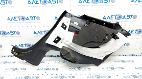 Card rear left Ford Mustang mk6 15- coupe black, scratches, plastic turned white