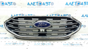Grille grill Ford Edge 19- complete with badge, under camera, sand