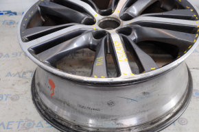 Wheel disk R18x7.5J 5*114.3 Infiniti JX35 QX60 16-rest, light curb, varnish peeled