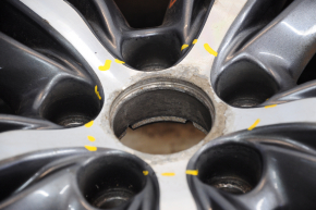 Wheel disk R18x7.5J 5*114.3 Infiniti JX35 QX60 16-rest, light curb, varnish peeled