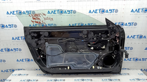 Door assembly front left Ford Mustang mk6 15- keyless, black G1, bump, dent