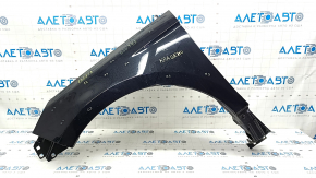 Front left wing Ford Edge 15 - black UM, painted 0.3-0.4