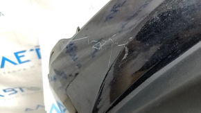 Lower lip of the front bumper Ford Edge 19- SEL, TITANIUM black, structure, scratches