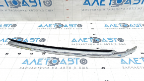 Front bumper molding left Ford Edge 19-24 chrome, SEL, Titanium, broken mount