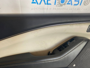 Door trim card front left Ford Mustang Mach-E 21-23 light gray, for dry cleaning