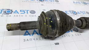 Front left half-shaft drive Toyota Prius V 12-17 dented, thread stripped