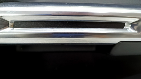 Door trim card front left Ford Mustang mk6 15- black, insert black cloth, armrest leather black, scratches, plastic turned white, broken, broken fastening
