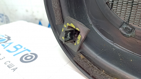 Door trim card front left Ford Mustang mk6 15- black, insert black cloth, armrest leather black, scratches, plastic turned white, broken, broken fastening