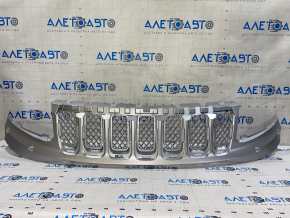 Radiator grill grill Jeep Compass 11-16 gray, without inserts SIGNEDA