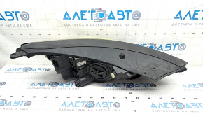 Headlight front left bare Hyundai Tucson 16-18 halogen, with mount and overlay, for polishing, spider web